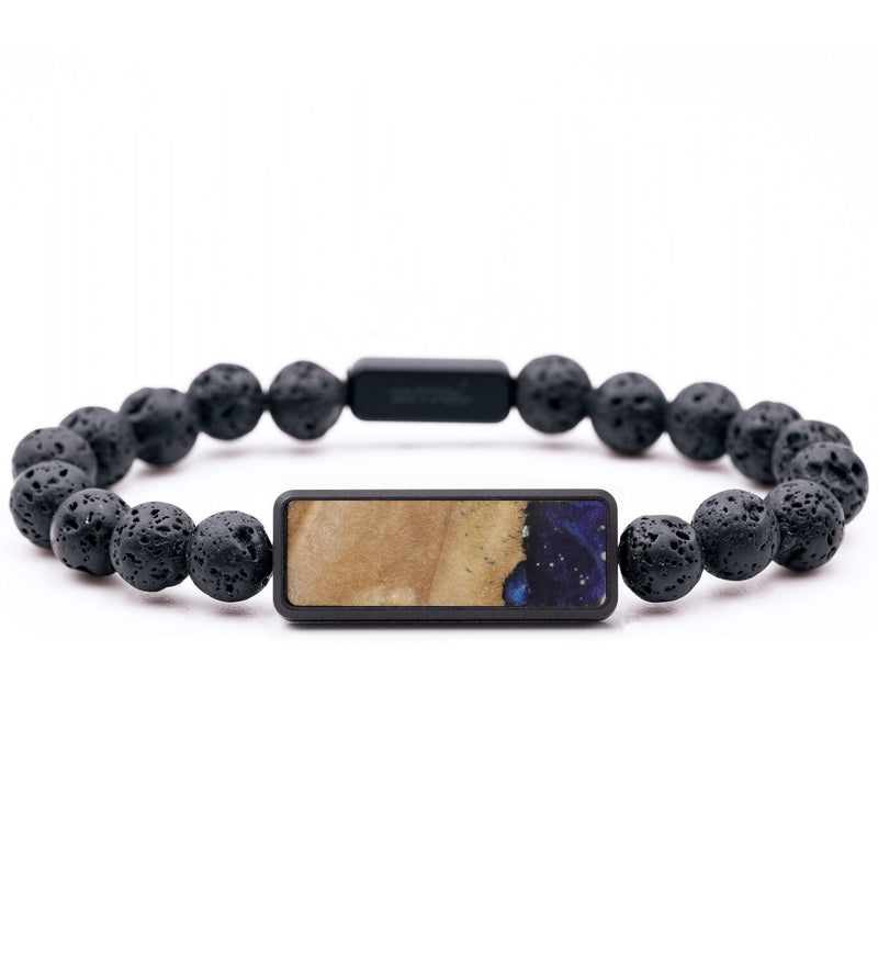 Lava Bead Wood Bracelet - Alan (Cosmos, 808149)