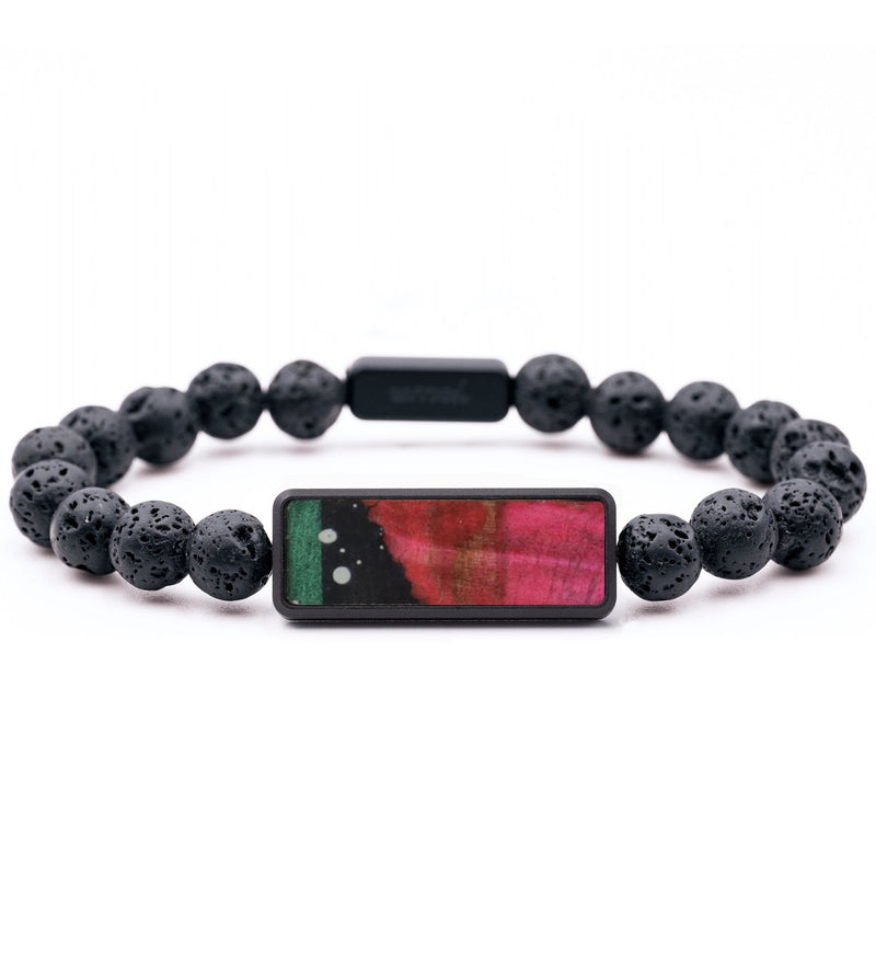 Lava Bead Wood Bracelet - Mike (Cosmos, 808152)