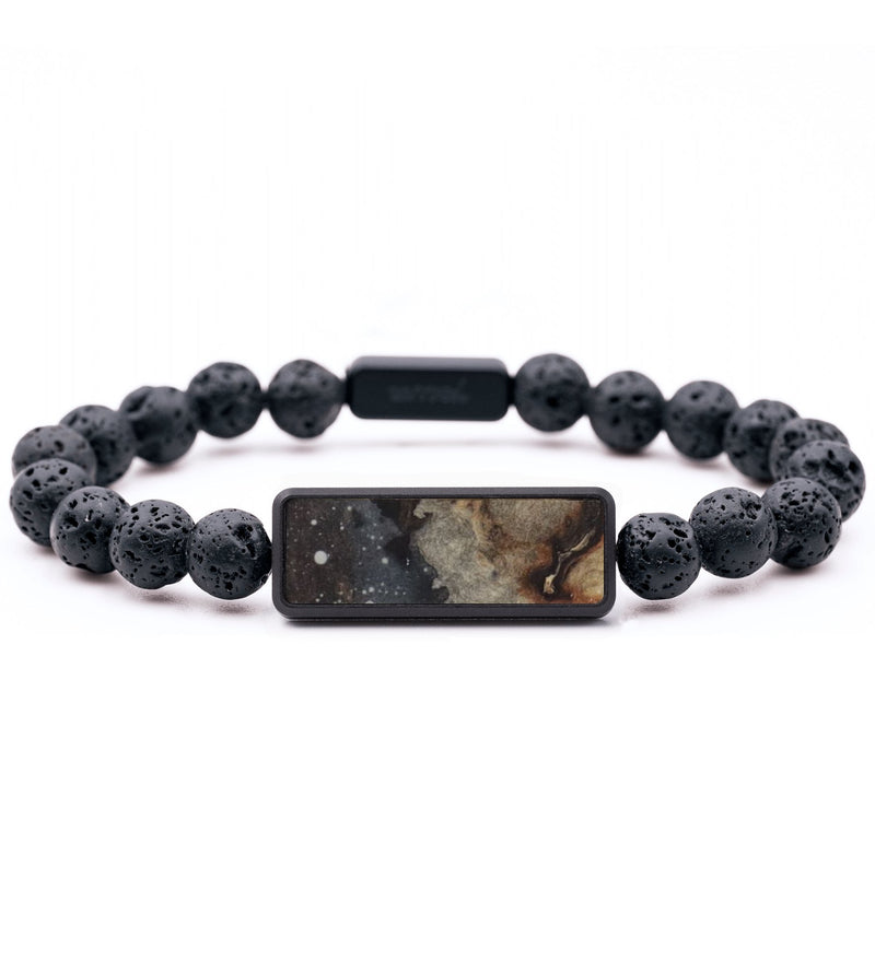 Lava Bead Wood Bracelet - Ervin (Cosmos, 808159)