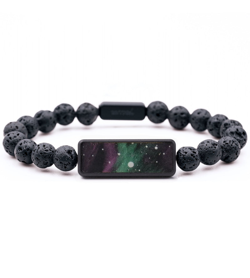 Lava Bead ResinArt Bracelet - Albert (Cosmos, 808161)