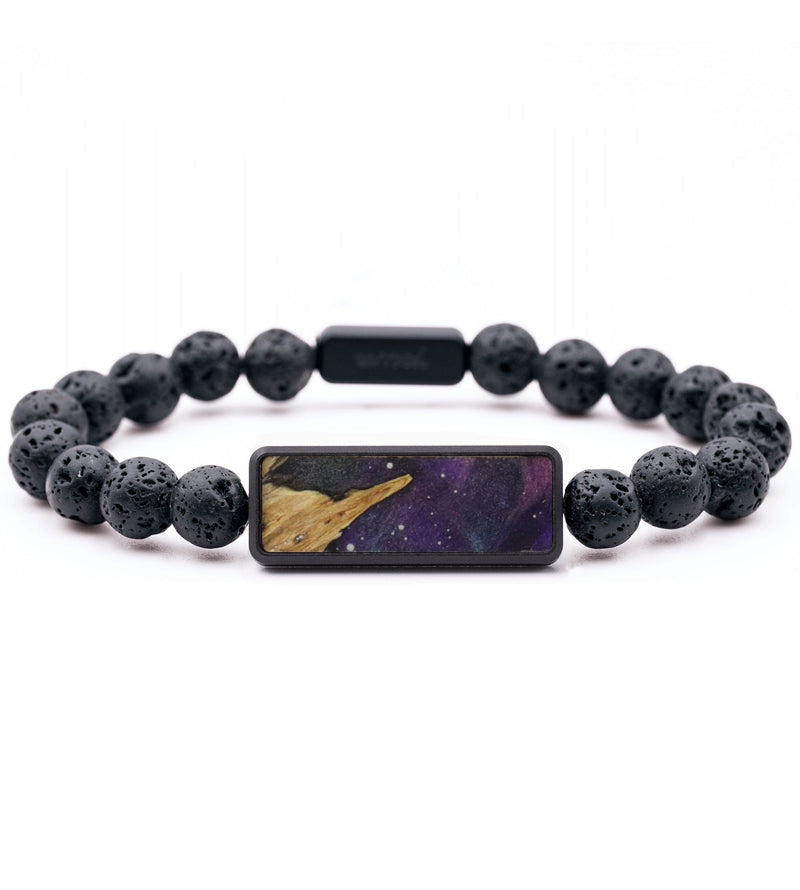 Lava Bead Wood Bracelet - Allie (Cosmos, 808163)