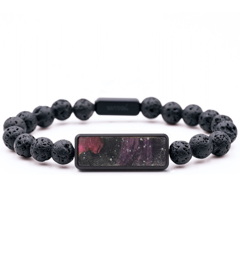 Lava Bead Wood Bracelet - Homer (Cosmos, 808174)