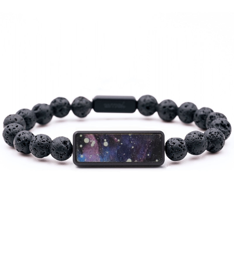 Lava Bead ResinArt Bracelet - Marjorie (Cosmos, 808176)