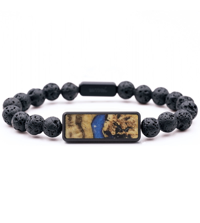 Lava Bead Wood Bracelet - Esmeralda (Cosmos, 808178)