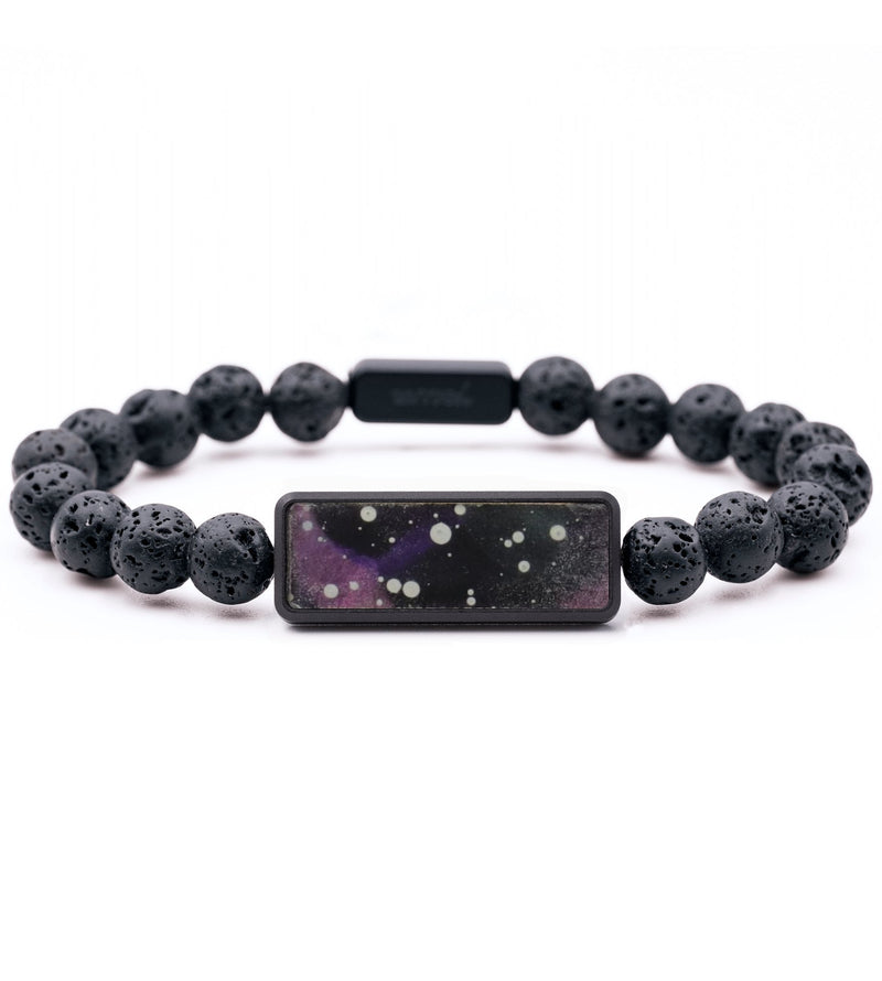 Lava Bead ResinArt Bracelet - Arielle (Cosmos, 808180)
