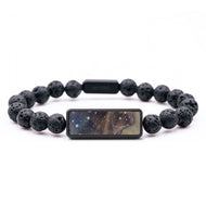Lava Bead Wood Bracelet - Rhonda (Cosmos, 808182)