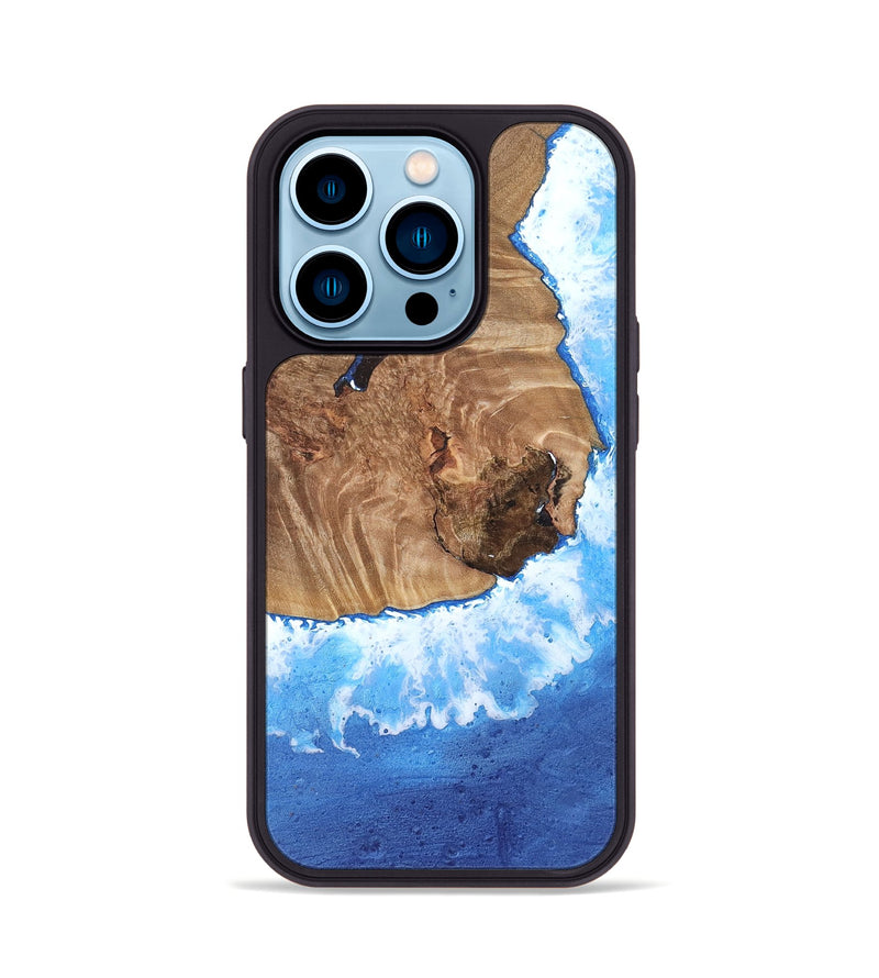 iPhone 14 Pro Wood Phone Case - Lexie (Coastal, 808235)