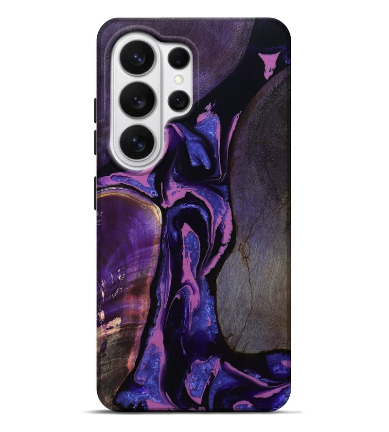Galaxy S26 Ultra Wood Live Edge Phone Case - Loyd (Purple, 808300)