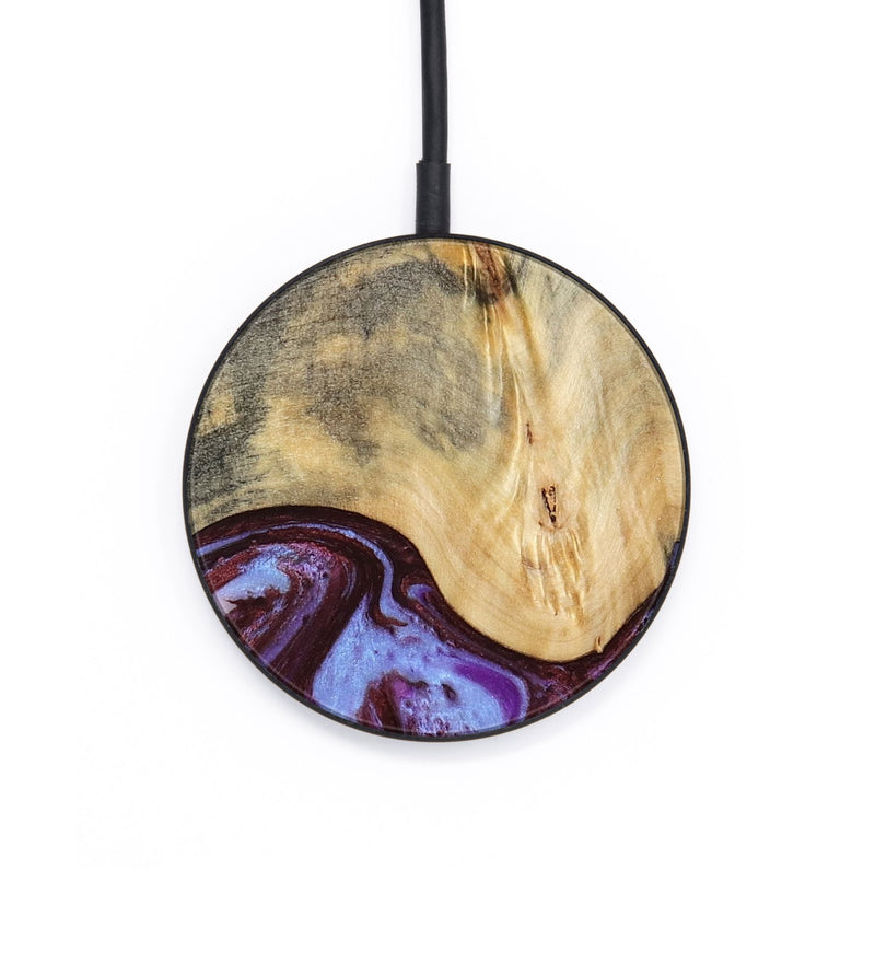 Circle Wood Wireless Charger - Kittie (Red, 808330)