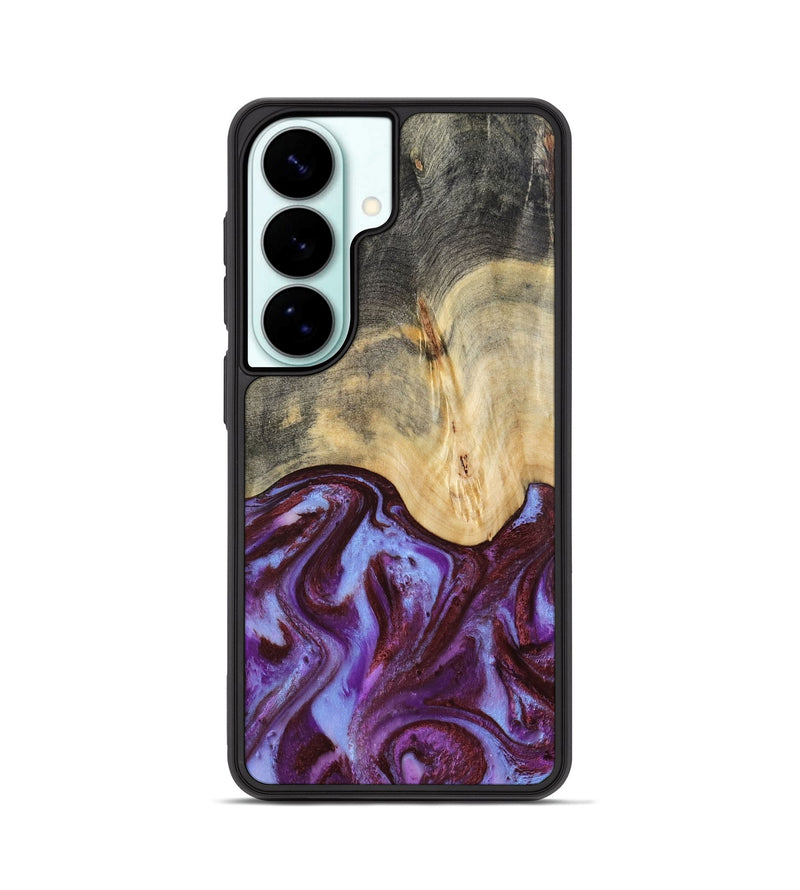 Galaxy S26 Wood Phone Case - Kittie (Red, 808330)