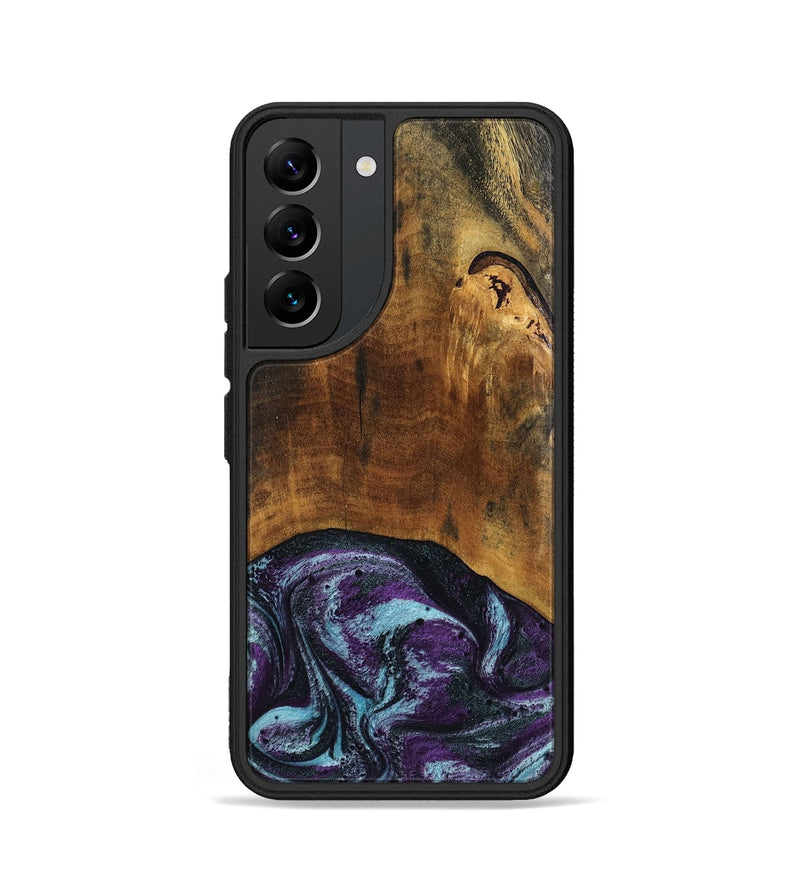 Galaxy S22 Wood Phone Case - Olaf (Purple, 808333)