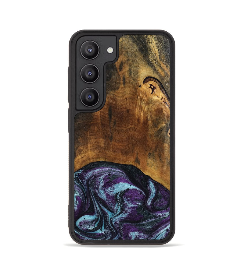 Galaxy S23 Wood Phone Case - Olaf (Purple, 808333)