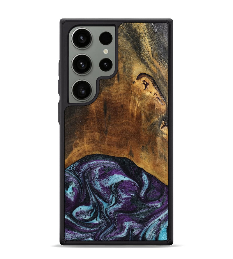 Galaxy S24 Ultra Wood Phone Case - Olaf (Purple, 808333)