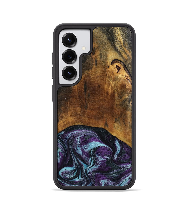 Galaxy S25 Wood Phone Case - Olaf (Purple, 808333)