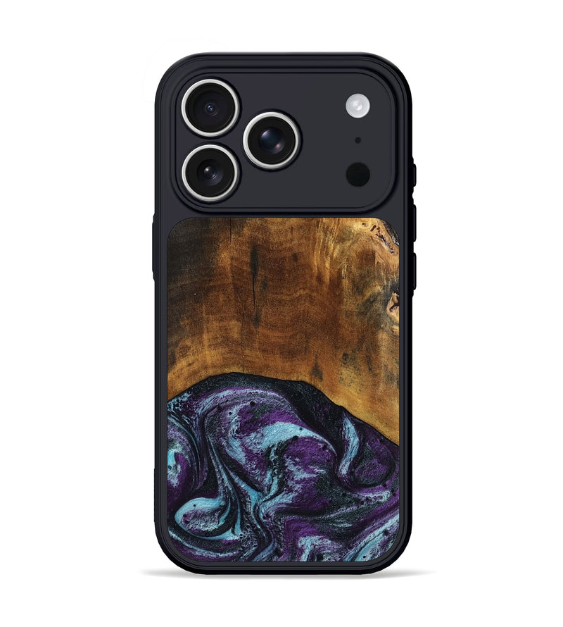 iPhone 17 Pro Wood Phone Case - Olaf (Purple, 808333)