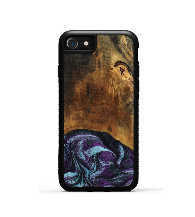 iPhone SE Wood Phone Case - Olaf (Purple, 808333)