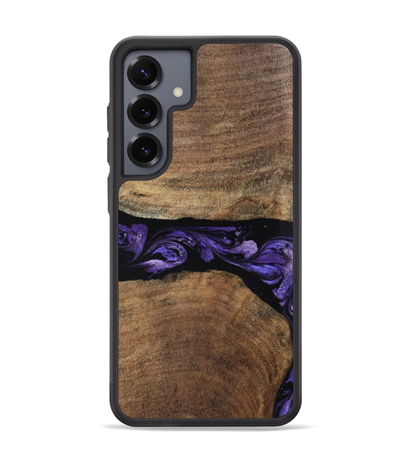 Galaxy S25 Plus Wood Phone Case - Amaia (Purple, 808334)