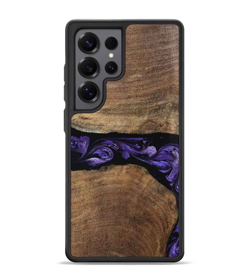 Galaxy S25 Ultra Wood Phone Case - Amaia (Purple, 808334)
