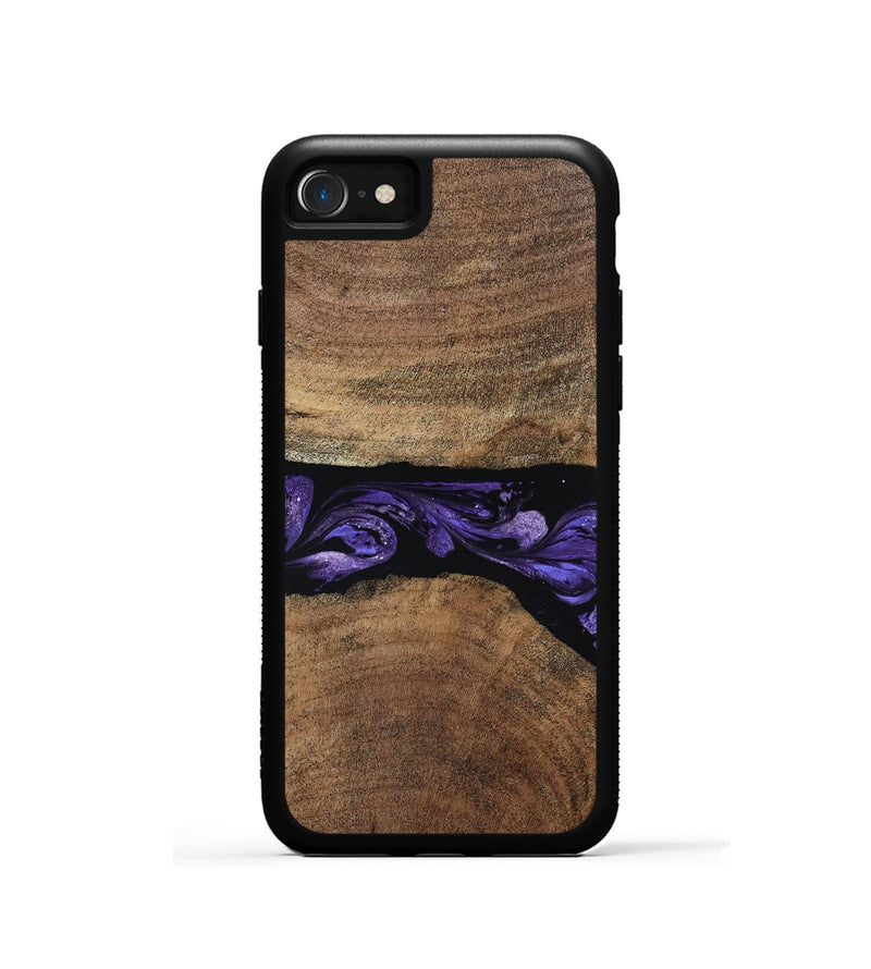 iPhone SE Wood Phone Case - Amaia (Purple, 808334)