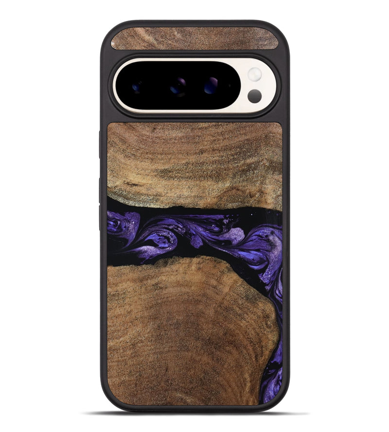 Pixel 9 Pro XL Wood Phone Case - Amaia (Purple, 808334)