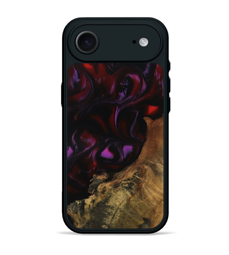 iPhone 17 Air Wood Phone Case - Zane (Purple, 808336)