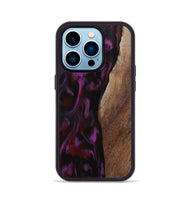 iPhone 14 Pro Wood Phone Case - Winnie (Red, 808337)