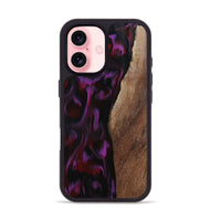 iPhone 16 Wood Phone Case - Winnie (Red, 808337)