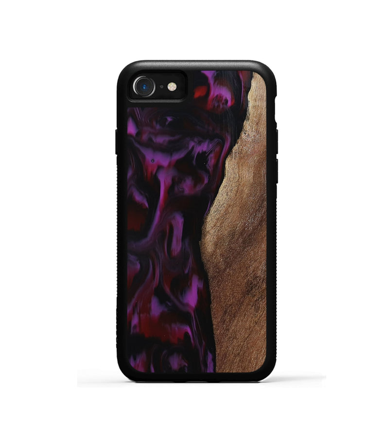 iPhone SE Wood Phone Case - Winnie (Red, 808337)