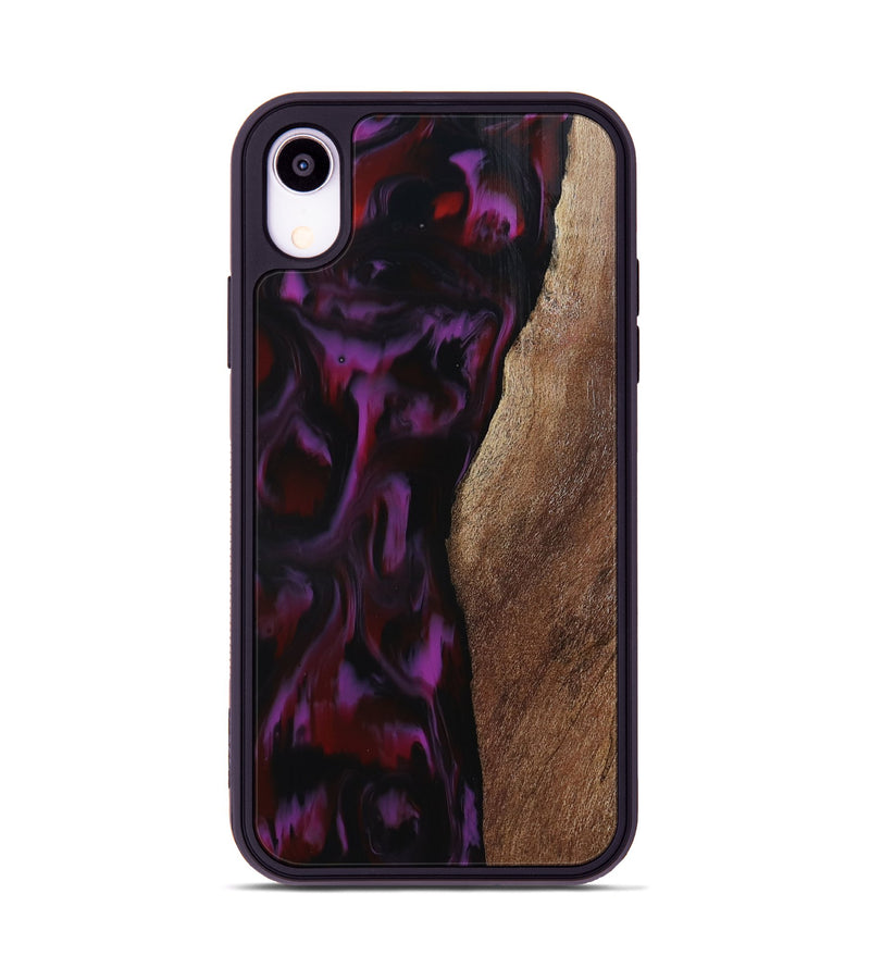 iPhone Xr Wood Phone Case - Winnie (Red, 808337)