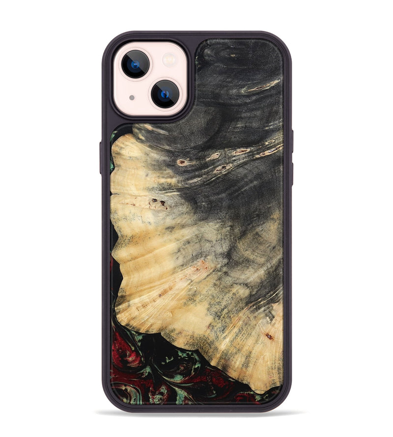 iPhone 14 Plus Wood Phone Case - Reyna (Red, 808339)