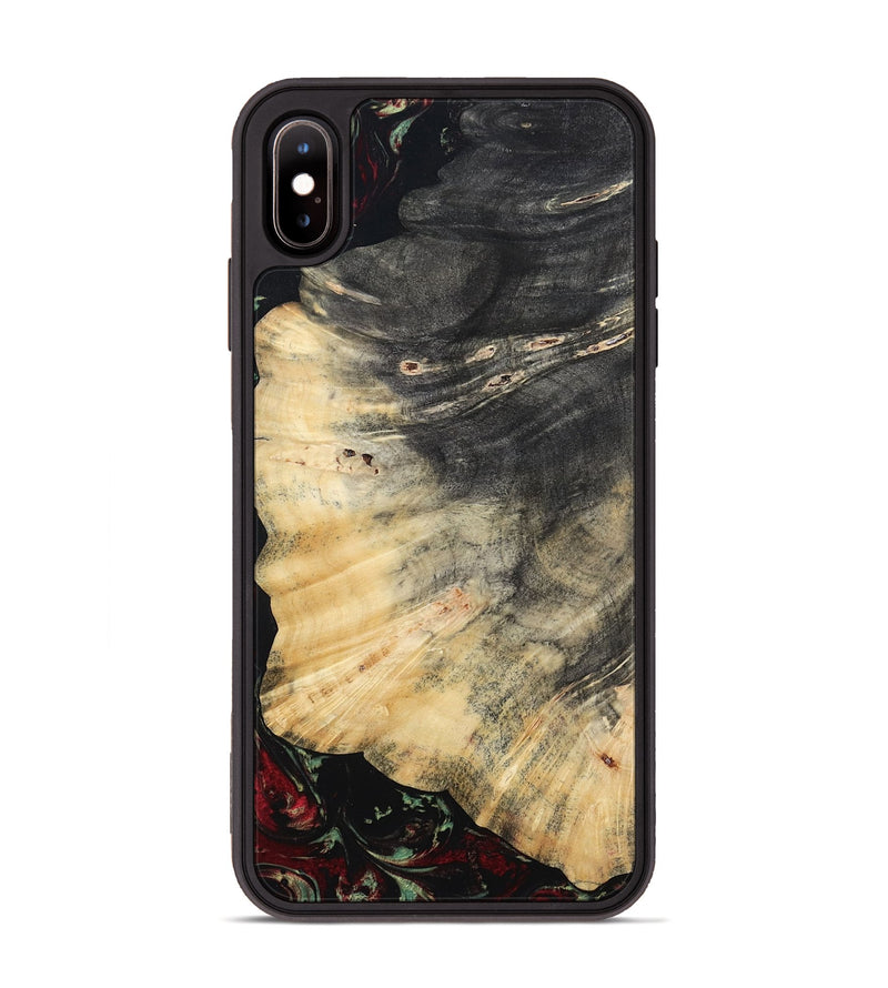 iPhone Xs Max Wood Phone Case - Reyna (Red, 808339)