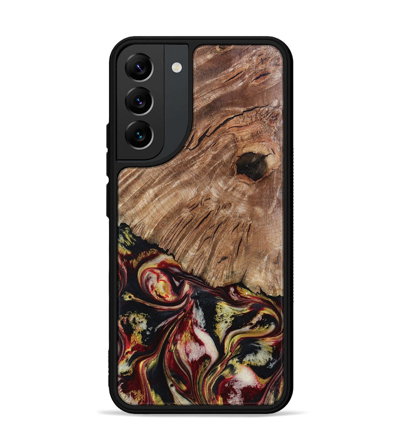 Galaxy S22 Plus Wood Phone Case - Cari (Red, 808340)