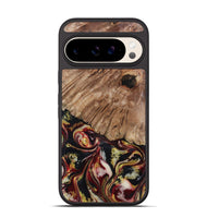 Pixel 10 Wood Phone Case - Cari (Red, 808340)