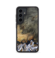 Galaxy S24 Wood Phone Case - Florian (Teal & Gold, 808362)