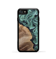 iPhone SE Wood Phone Case - Jaida (Green, 808385)