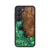 Galaxy S23 Wood Phone Case - Donnie (Green, 808386)