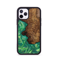 iPhone 11 Pro Wood Phone Case - Donnie (Green, 808386)