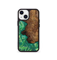 iPhone 13 mini Wood Phone Case - Donnie (Green, 808386)