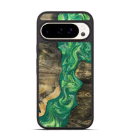 Pixel 9 Wood Phone Case - Yaakov (Green, 808387)