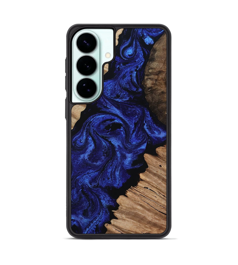 Galaxy S26 Plus Wood Phone Case - Joe (Blue, 808393)