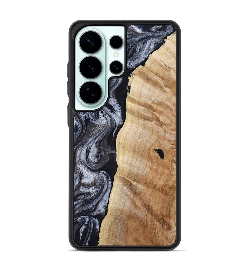 Galaxy S26 Ultra Wood Phone Case - Shari (Black & White, 808396)