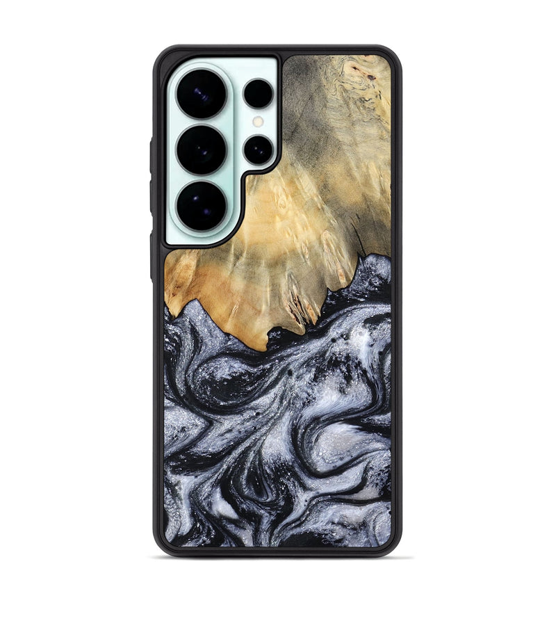 Galaxy S26 Ultra Wood Phone Case - Luna (Black & White, 808397)