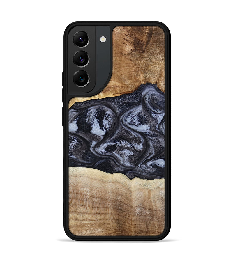 Galaxy S22 Plus Wood Phone Case - Jolene (Black & White, 808398)