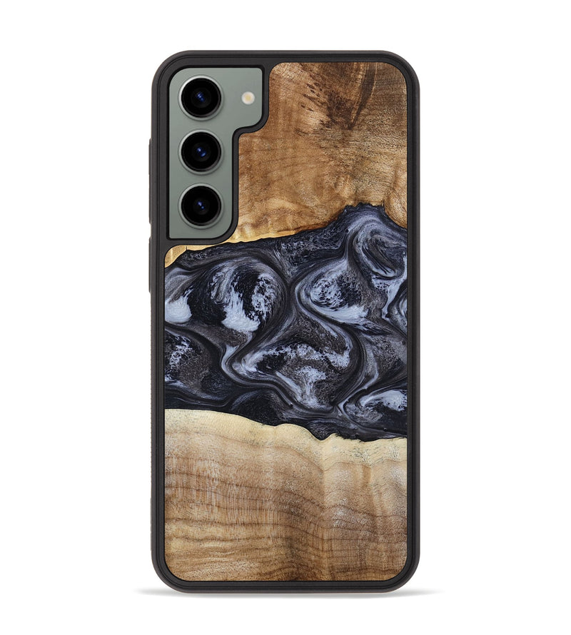 Galaxy S23 Plus Wood Phone Case - Jolene (Black & White, 808398)