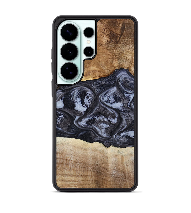 Galaxy S26 Ultra Wood Phone Case - Jolene (Black & White, 808398)