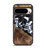 Pixel 10 Wood Phone Case - Evie (Black & White, 808399)