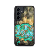Galaxy S24 Wood Phone Case - Melba (Green, 808404)