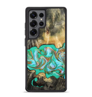 Galaxy S25 Ultra Wood Phone Case - Melba (Green, 808404)
