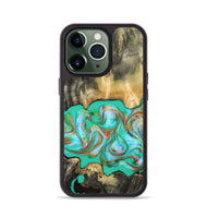 iPhone 13 Pro Wood Phone Case - Melba (Green, 808404)