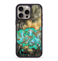 iPhone 16 Pro Max Wood Phone Case - Melba (Green, 808404)